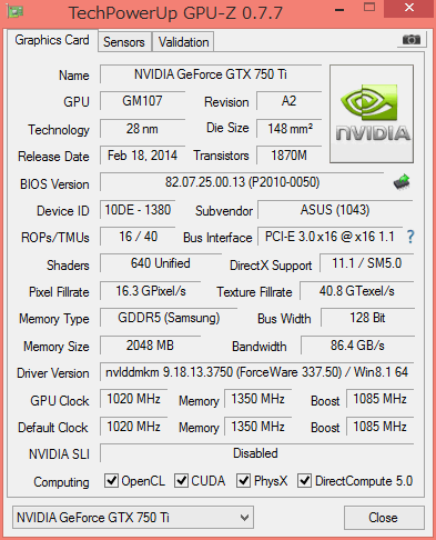 GPU-Z 0.7.7